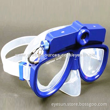Diving Mask HD Camcorder and Snorkel Sports DVR Glass Camera, 1,280 x 960P, 30fpsNew